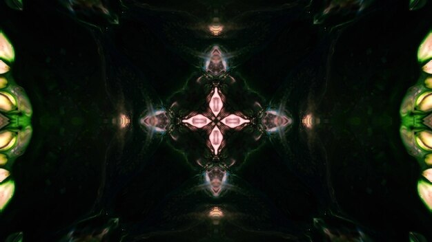 Abstract Colorful Kaleidoscope Background Photo