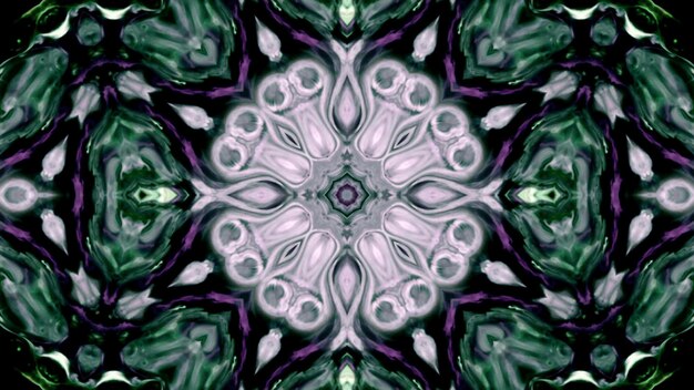 Abstract Colorful Kaleidoscope Background Photo