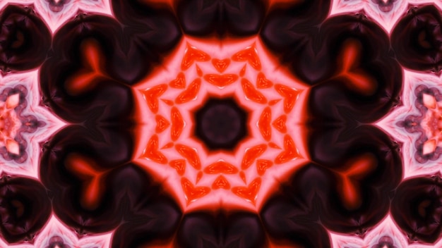 Abstract Colorful Kaleidoscope Background Photo