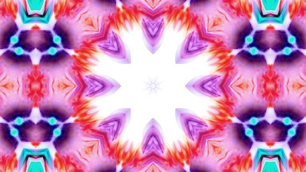 Abstract Colorful Kaleidoscope Background Photo