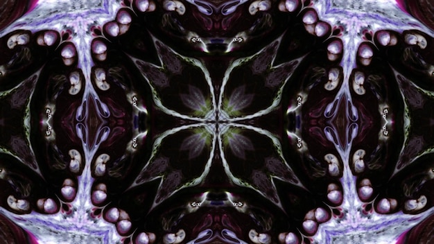 Abstract Colorful Kaleidoscope Background Photo