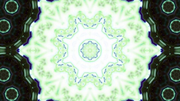 Abstract Colorful Kaleidoscope Background Photo