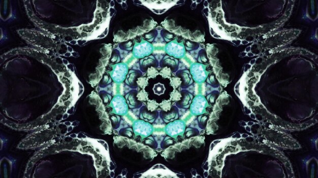 Abstract Colorful Kaleidoscope Background Photo