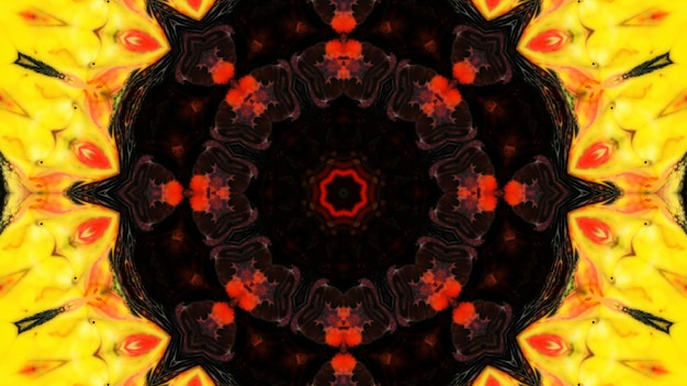 Abstract colorful kaleidoscope background photo