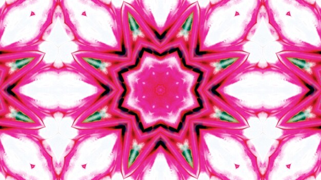 Abstract Colorful Kaleidoscope Background Photo