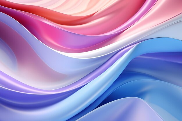 Abstract colorful levitating paper Pastel Colorful holographic Swatches Background