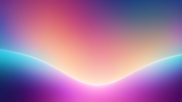Фото Абстрактная цветная световая градиентная фоновая световая сцена