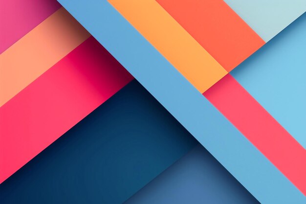 Abstract colorful material design background