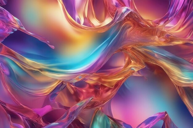 An abstract colorful motions background