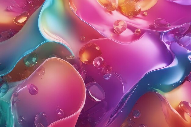 An abstract colorful motions background