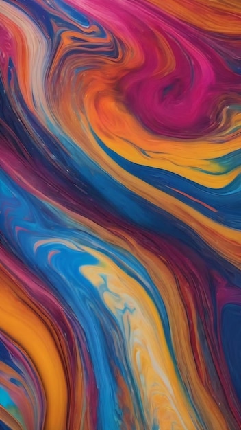 Abstract colorful multicolored backgroundfluid artbackground with liquid oil patternmixed colors