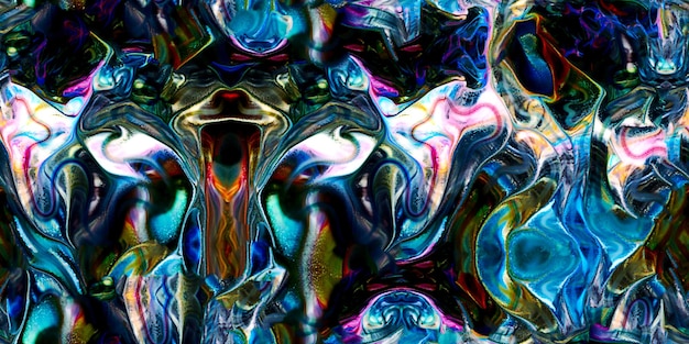 Abstract Colorful Paint Surreal Background. The Photos Created from my Paint Explode videos. They are Seamless and Tileable