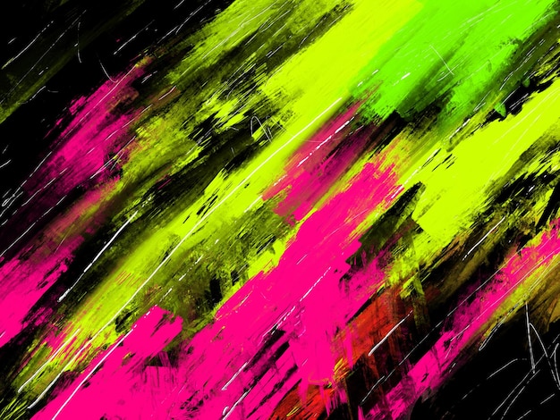 Abstract colorful painting background.