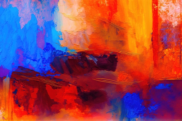 An abstract colorful painting background