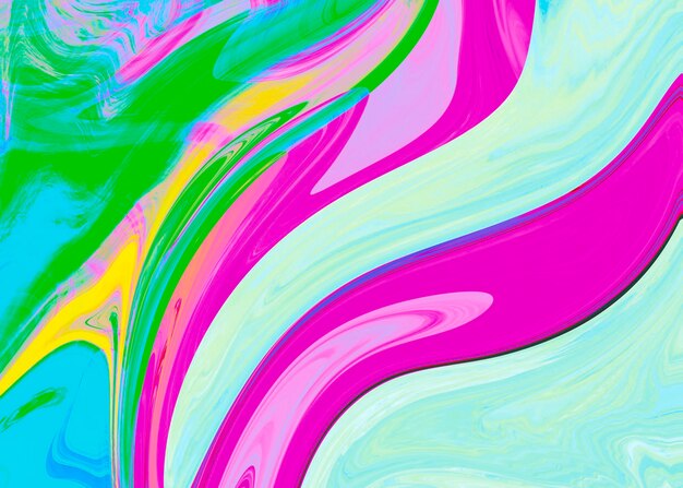 Abstract Colorful Particle Art
