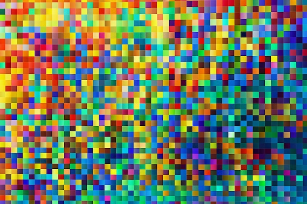 Abstract colorful pixel background