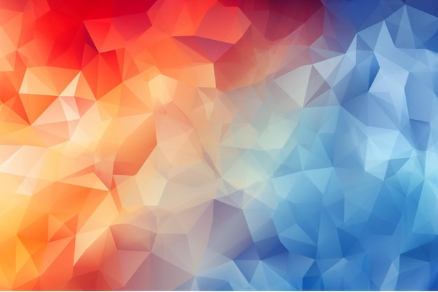 Abstract colorful polygonal background