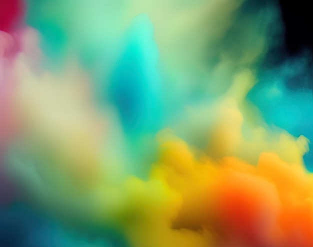 Photo abstract colorful rainbow background