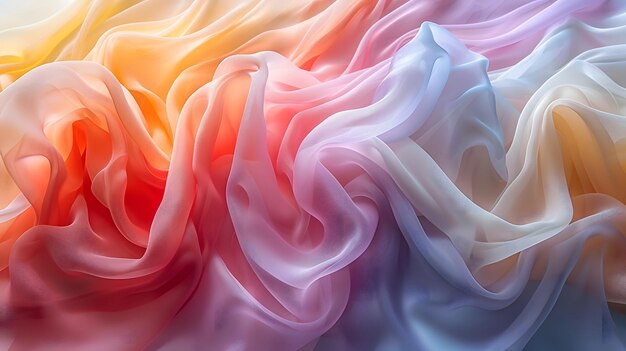 abstract colorful silk gradient background