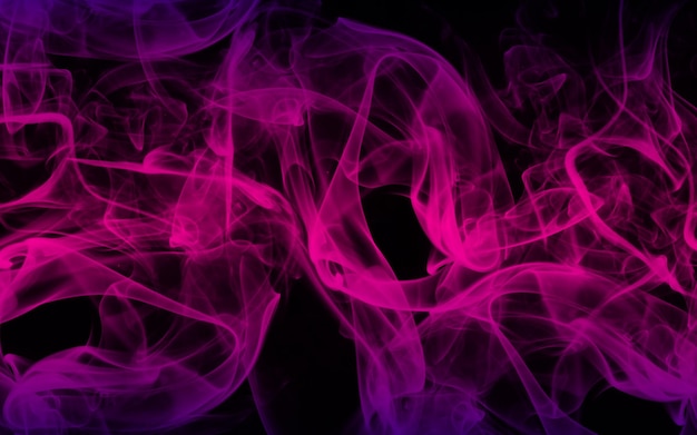 Abstract colorful smoke background