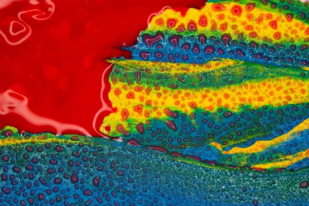 写真 抽象的なカラフルなスプラッシュ 3d 背景