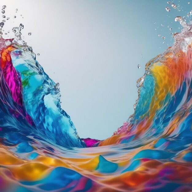 Abstract colorful splash in water abstract colorful splash in water abstract color background