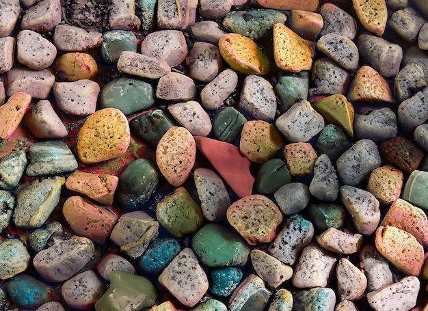 Abstract colorful stones background design for your creative project