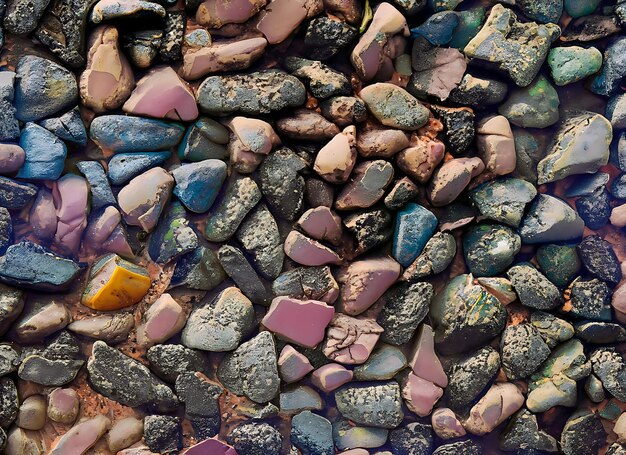 Abstract colorful stones background design for your creative project