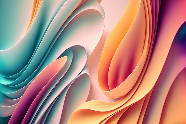 abstract colorful swirl background