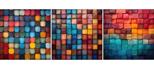 Abstract colorful tile background texture illustration gray modern retro backdrop template creative abstract colorful tile background texture