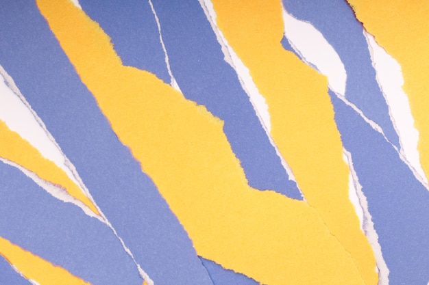abstract colorful torn paper design background