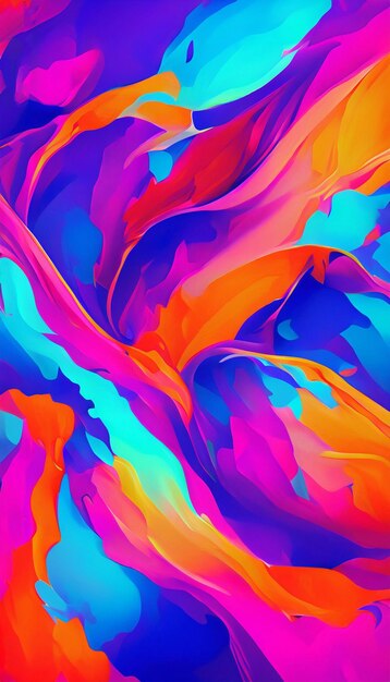Abstract colorful vertical banner background