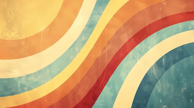 abstract colorful vintage background