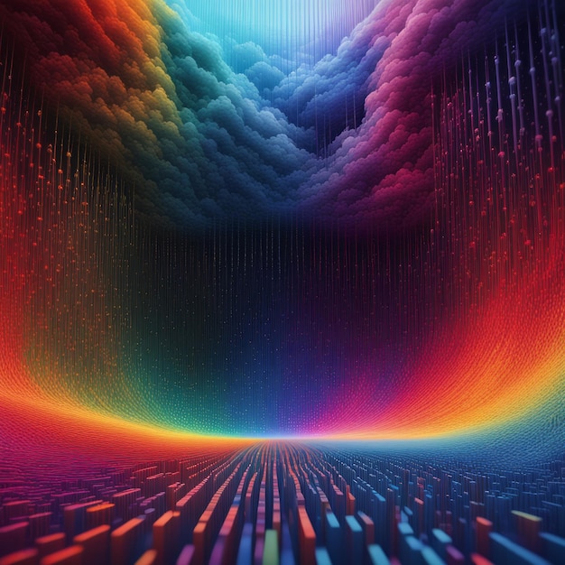 abstract colorful wallpaper background