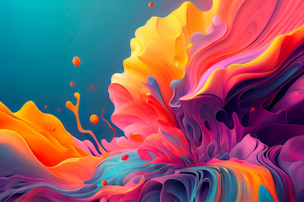 Abstract colorful wallpaper