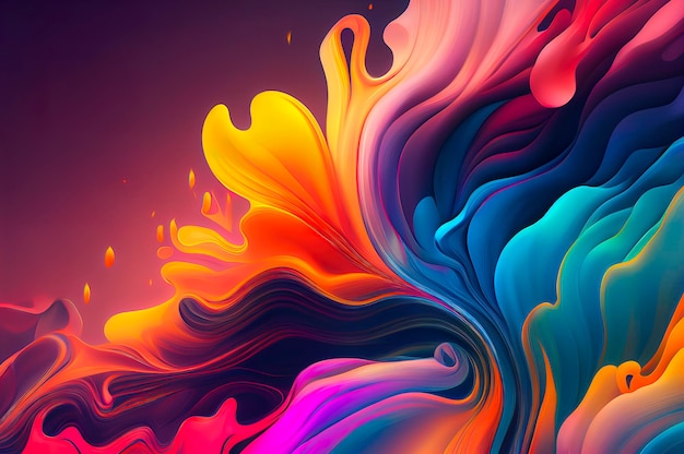 Abstract colorful wallpaper