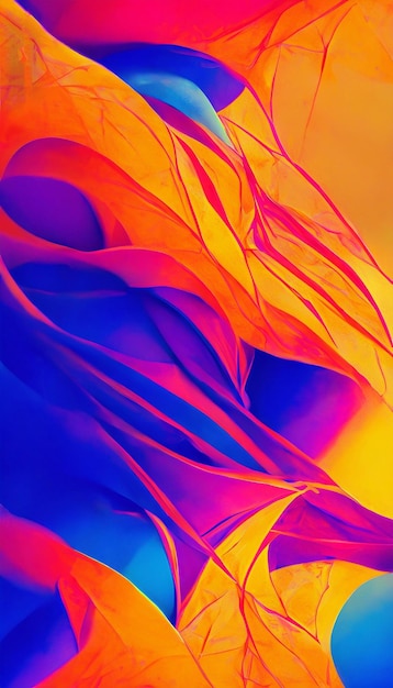 Photo abstract colorful wallpaper