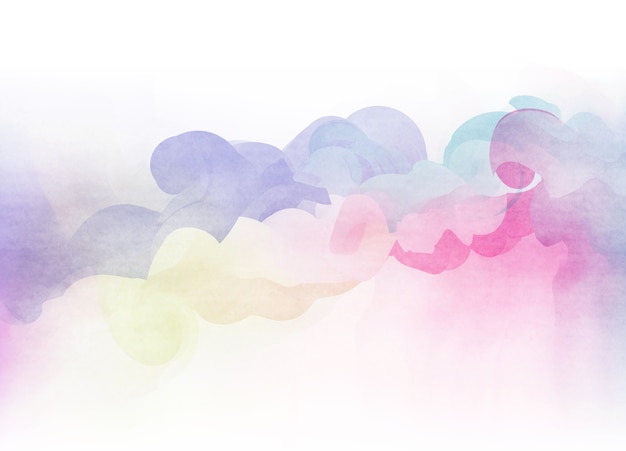 Abstract colorful watercolor for background. Abstract digital art background. 