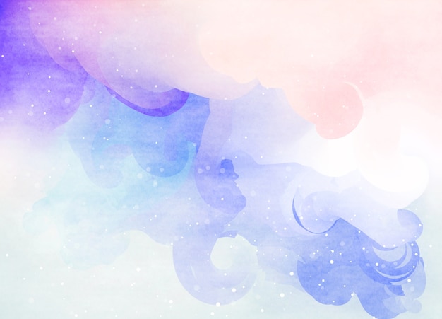 Abstract colorful watercolor for background. Abstract digital art background. 