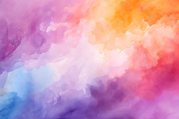 Abstract colorful watercolor for background Digital art painting Color texture