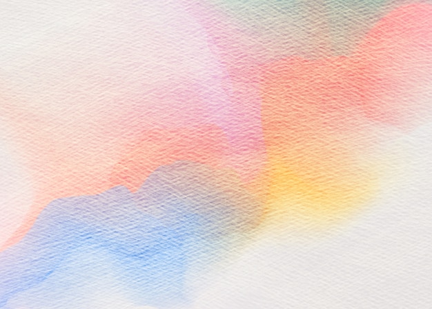 Abstract colorful watercolor for background