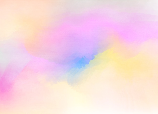 Abstract colorful watercolor background