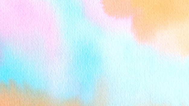 Abstract colorful watercolor stain texture