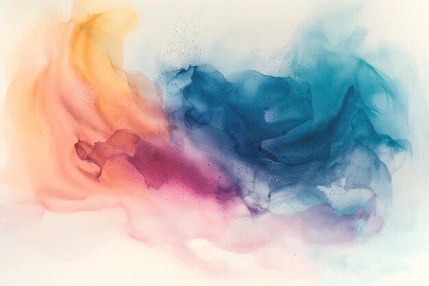 Abstract colorful watercolor texture background