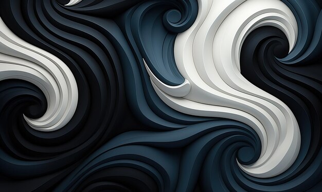 Abstract colorful wave background for design Selective soft focus