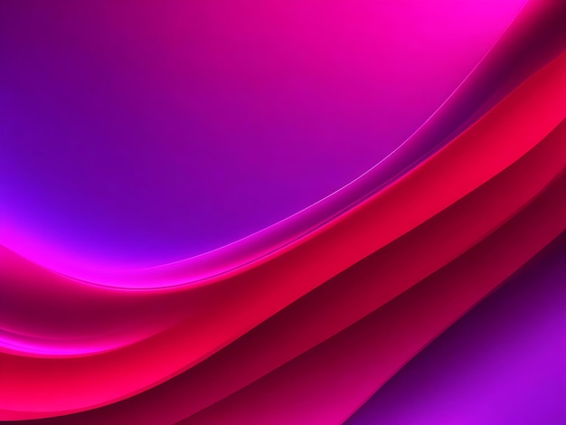 Abstract colorful waves gentle background AI generated