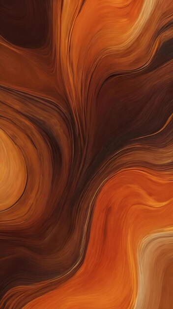 The abstract colors and blurred background texture orange and brown