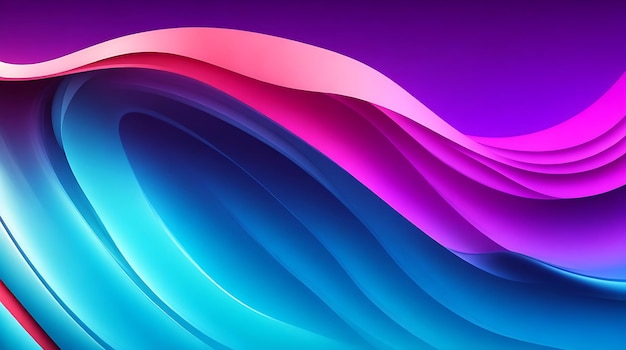 abstract colour background with smooth lines