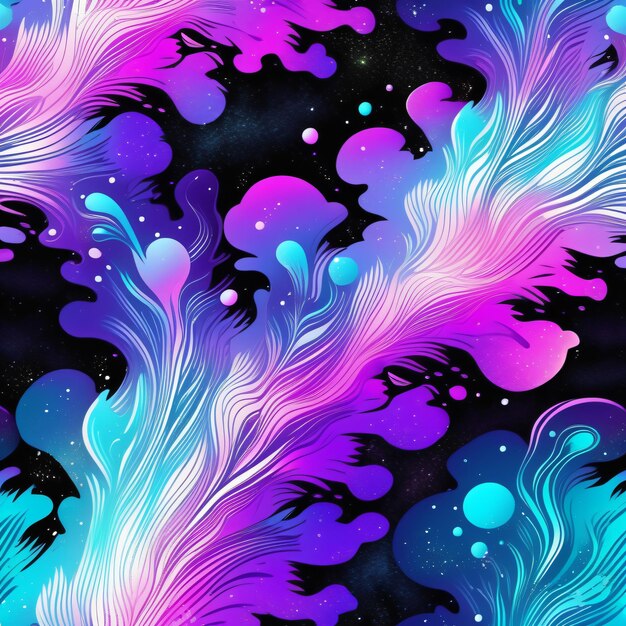 Abstract colour pattern splattered background walpaper