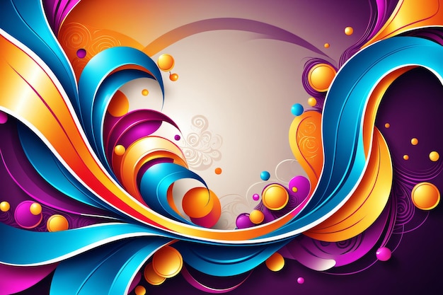 Abstract colour pattern splattered background walpaper